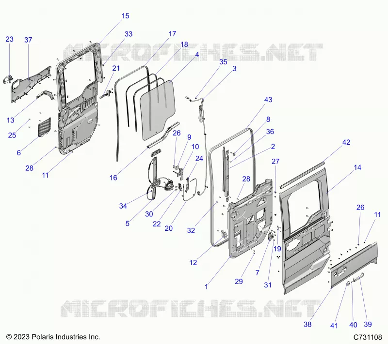PORTESS, REAR