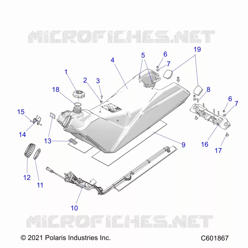 SYSTÃˆME D'ALIMENTATION, FUEL TANK ASM.