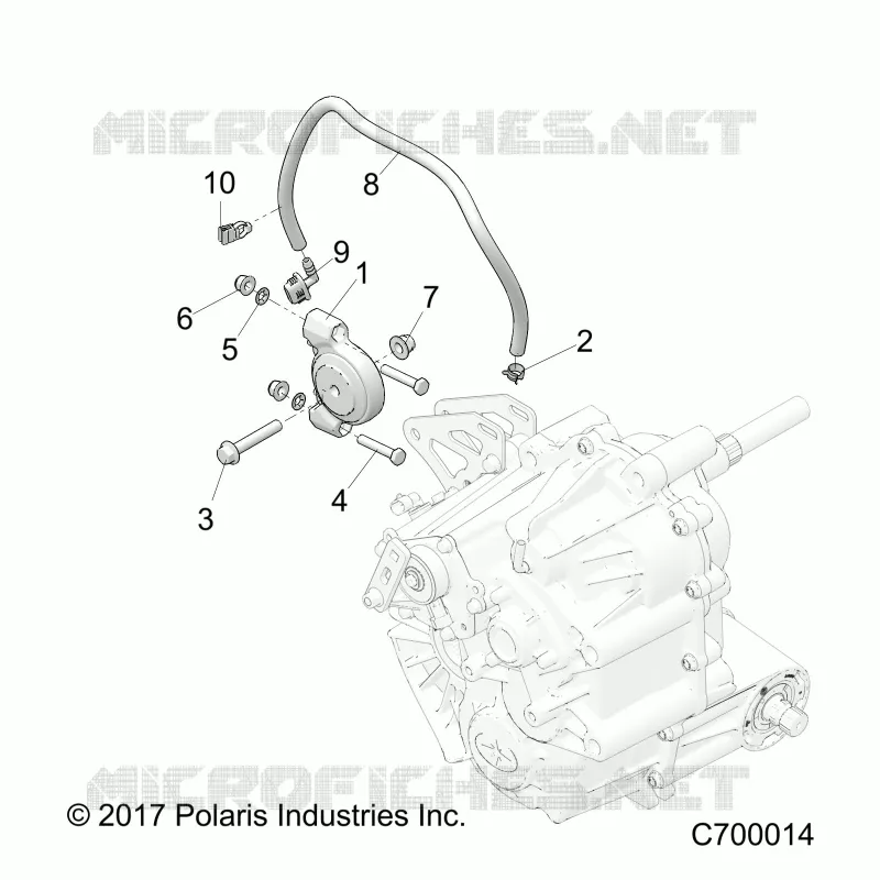 DRIVE TRAIN, MAIN SUPPORT PONT