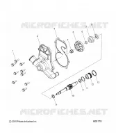 MOTEUR, WATER PUMP