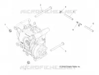 SYSTÈME DE TRANSMISSION, GEARCASE MOUNTING, REAR