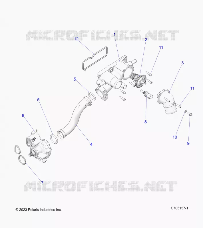 MOTEUR, WATERPUMP