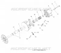 SYSTÃˆME DE TRANSMISSION, PRIMARY CLUTCH