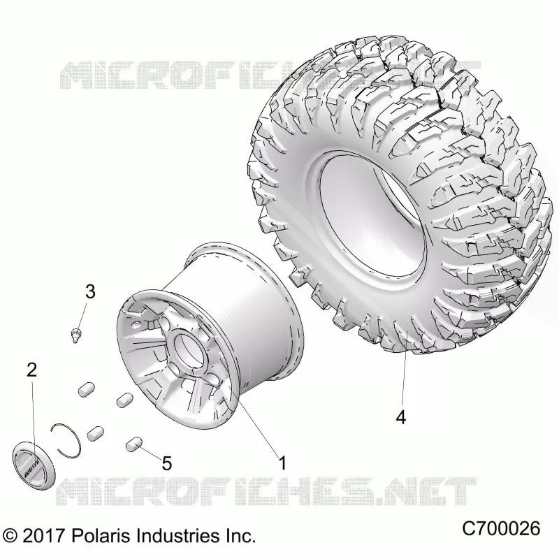 ROUES, REAR