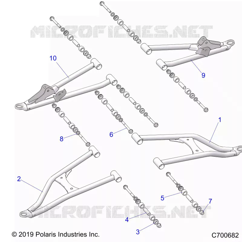 SUSPENSION AVANT CONTROL ARMS