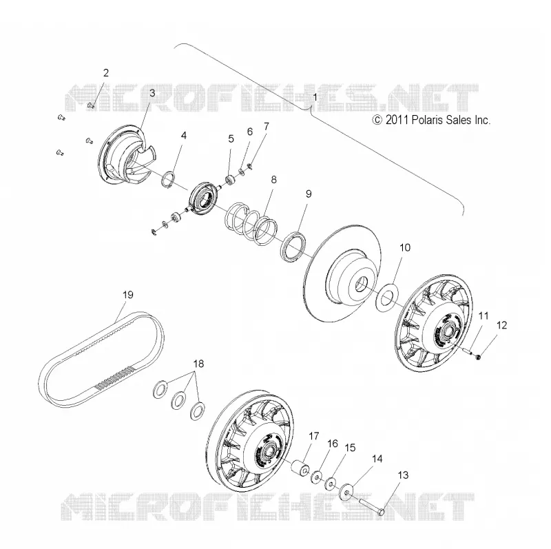 SYSTÃˆME DE TRANSMISSION, CLUTCH, SECONDARY