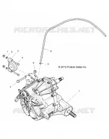 DRIVE TRAIN, MAIN SUPPORT PONT
