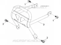 CHASSIS, PARE CHOCS