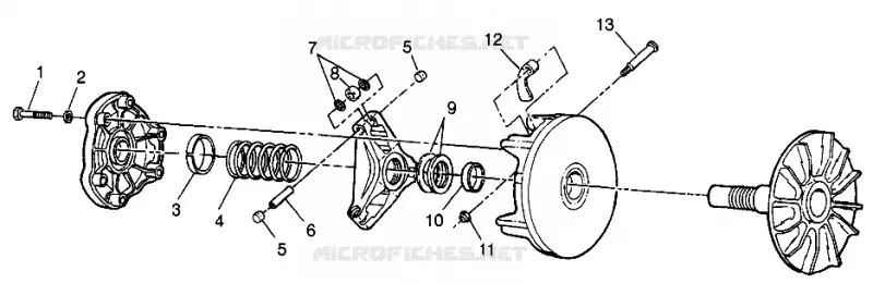 EMBRAYAGE DE TRANSMISSION