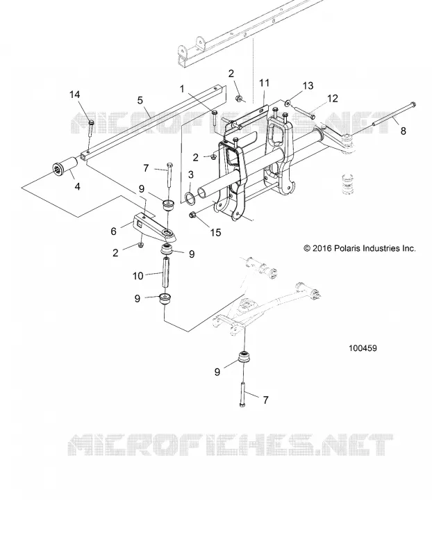 SUSPENSION, BARRE DE TORSION