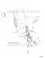SUSPENSION, JAMBE DE FORCE AVANT