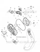DRIVE TRAIN, COUVERCLE D'EMBRAYAGE AND DUCTING