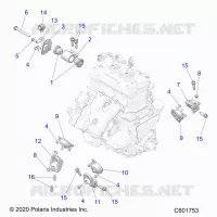 MOTEUR, MOUNTING & LONG BLOCK