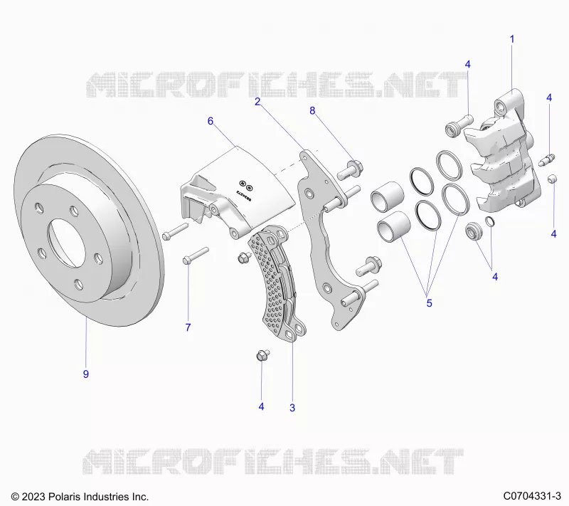 FREIN AVANT CALIPER