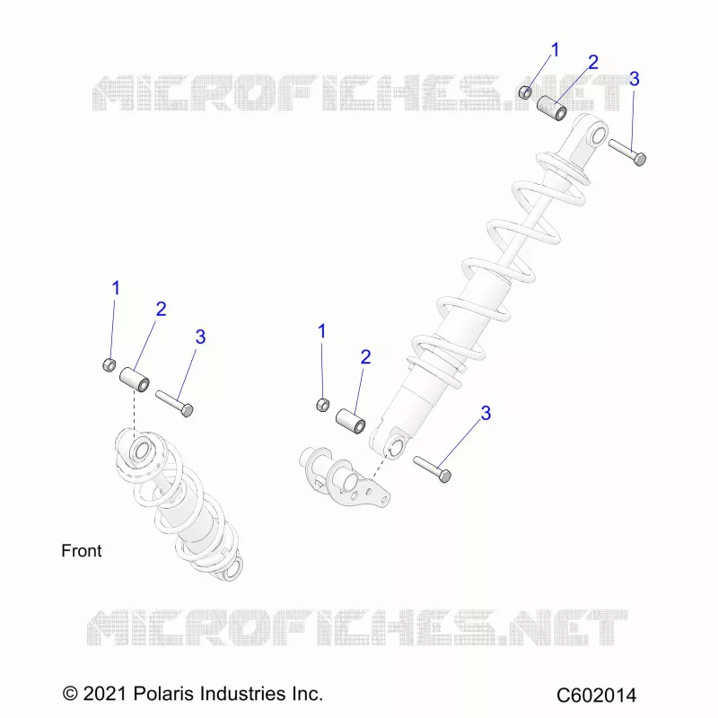 SUSPENSION, SUPPORT AMORTISSEUR , REAR SUSP.