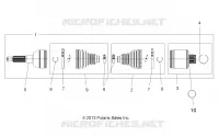SYSTÈME DE TRANSMISSION, ARBRE DE TRANSMISSION ARRIERE