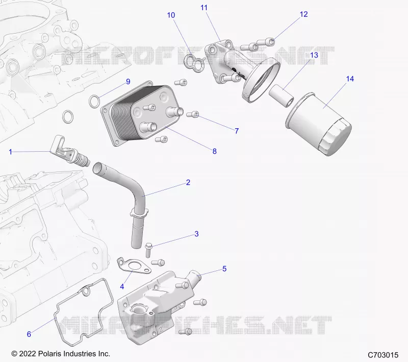 ENGINE, JAUGE ET FILTRE A HUILE